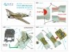 Quinta Studio QD+72214 P-40N Warhawk 3D-Printed & coloured Interior on decal paper (Academy) (with 3D-printed resin parts) 1/72